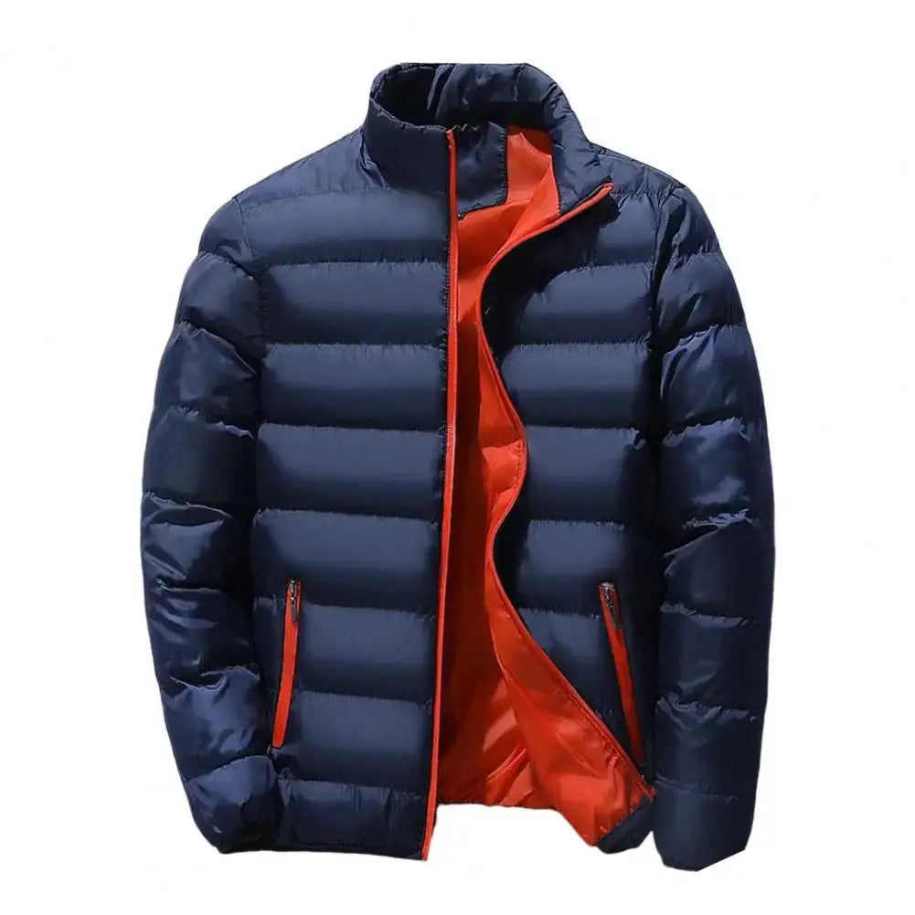 Popular Men Coat Autumn Winter Men Parkas Padded Thick Warm Jacket Coat  Thickened Caventro