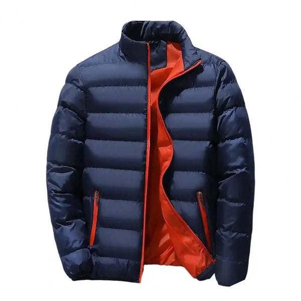 Popular Men Coat Autumn Winter Men Parkas Padded Thick Warm Jacket Coat  Thickened Caventro