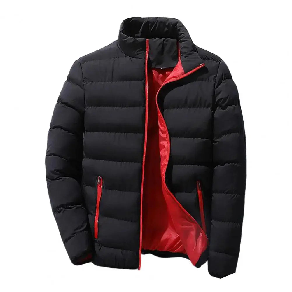 Popular Men Coat Autumn Winter Men Parkas Padded Thick Warm Jacket Coat  Thickened Caventro