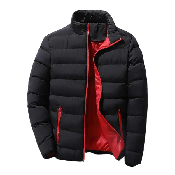 Popular Men Coat Autumn Winter Men Parkas Padded Thick Warm Jacket Coat  Thickened Caventro