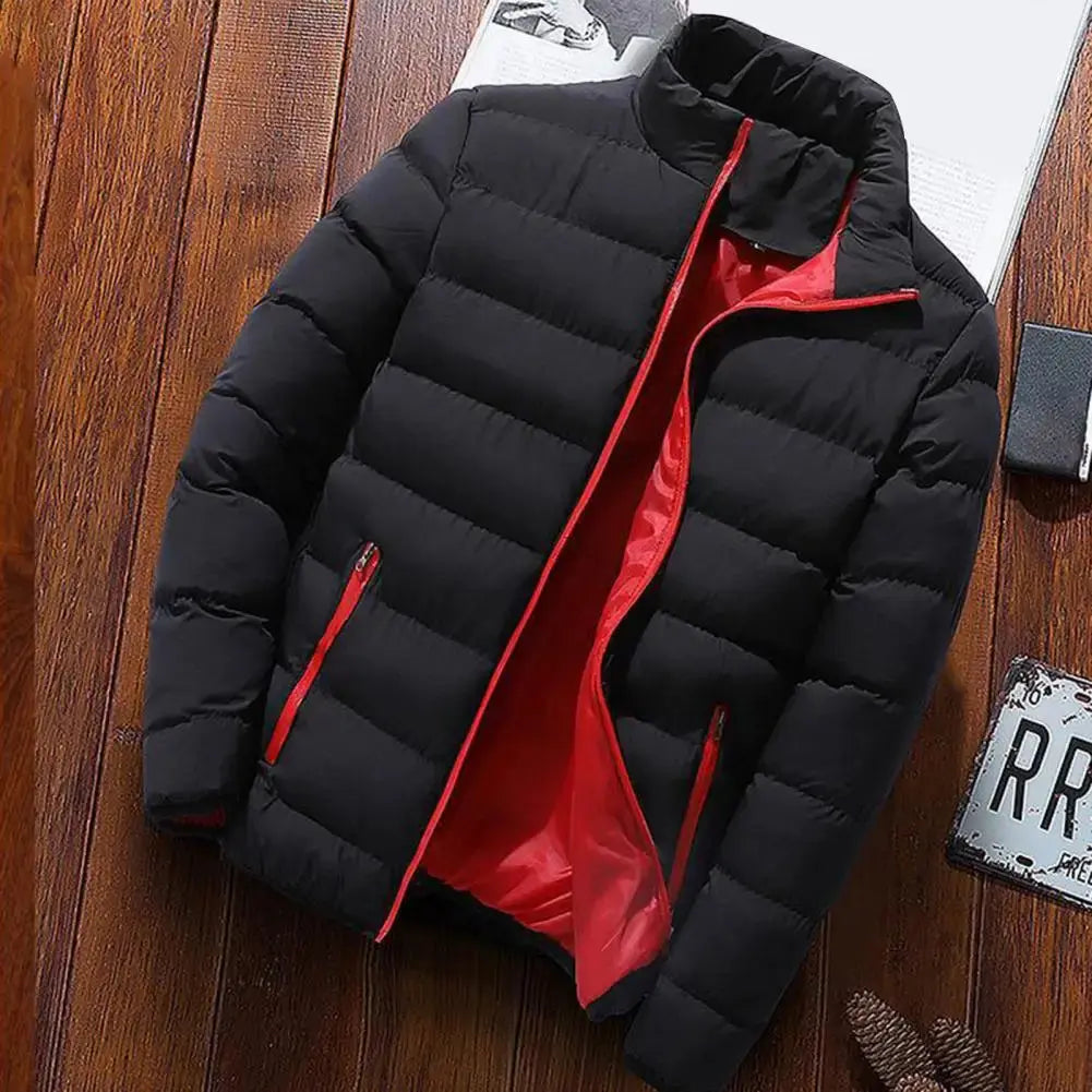 Popular Men Coat Autumn Winter Men Parkas Padded Thick Warm Jacket Coat  Thickened Caventro