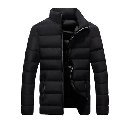 Popular Men Coat Autumn Winter Men Parkas Padded Thick Warm Jacket Coat  Thickened Caventro