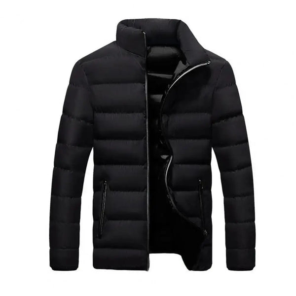 Popular Men Coat Autumn Winter Men Parkas Padded Thick Warm Jacket Coat  Thickened Caventro