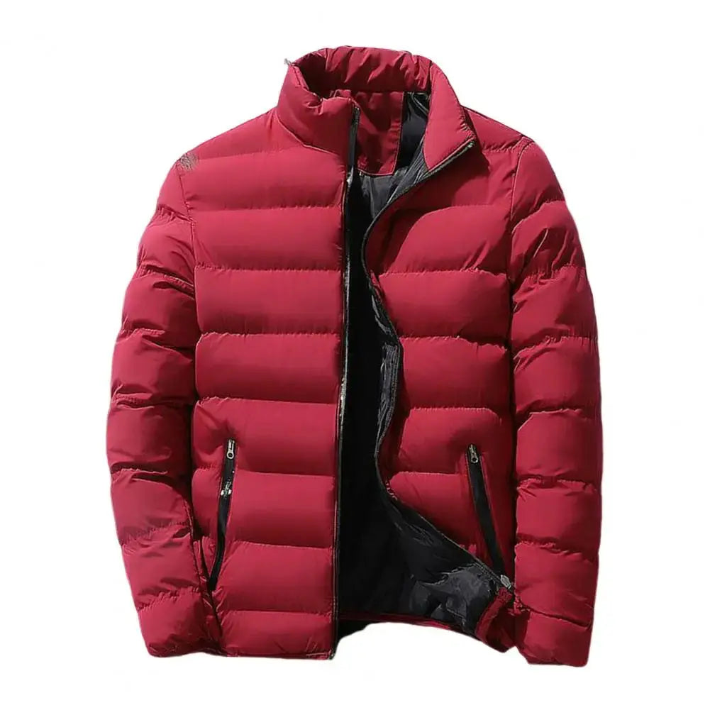 Popular Men Coat Autumn Winter Men Parkas Padded Thick Warm Jacket Coat  Thickened Caventro