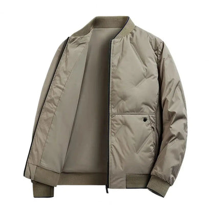 Autumn and winter outerwear men's new trendy brand men's baseball collar autumn casual flight jacket clothes Caventro